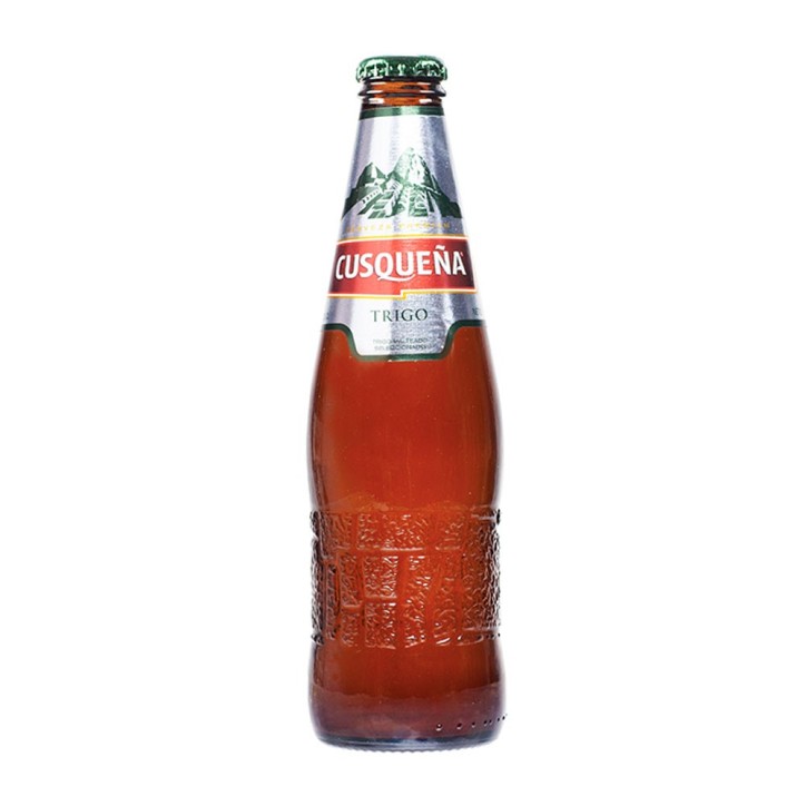 CUSQUEÑA, Cerveza de Trigo Peruana 330ml, 4,9% vol.