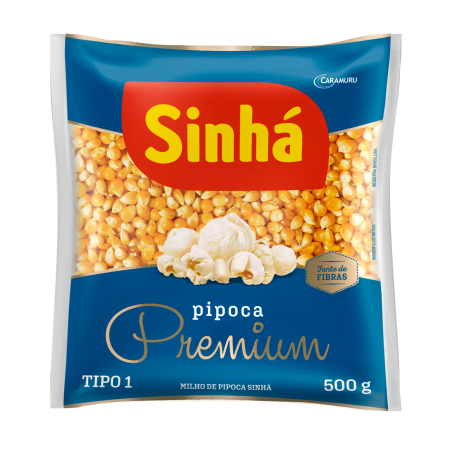 Sinha, Milho para Pipoca Premium 500g