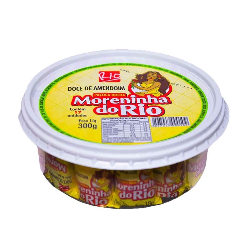 Pacoca Rolha Moreninha do Rio 210g