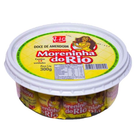 Pacoca Rolha Moreninha do Rio 210g