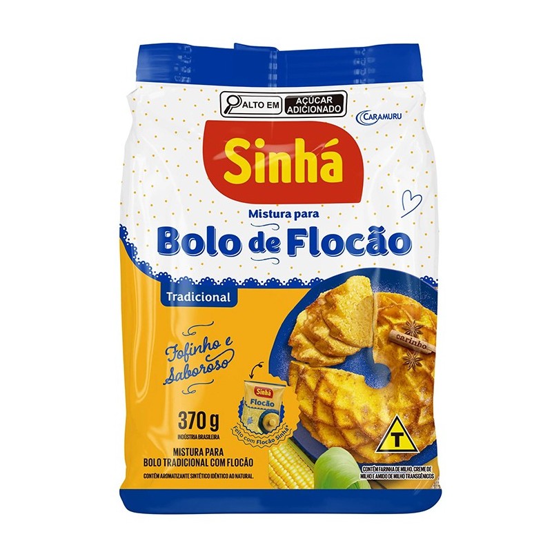 Sinha, Mistura para Bolo de Flocao Tradicional 370g