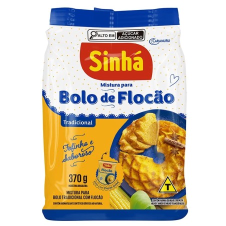 Sinha, Mistura para Bolo de Flocao Tradicional 370g