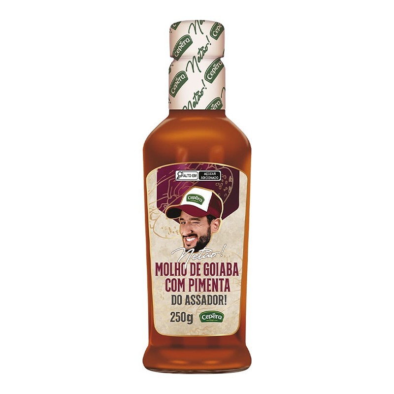 Cepera, Molho de Goiaba com Pimenta do Assador 250g