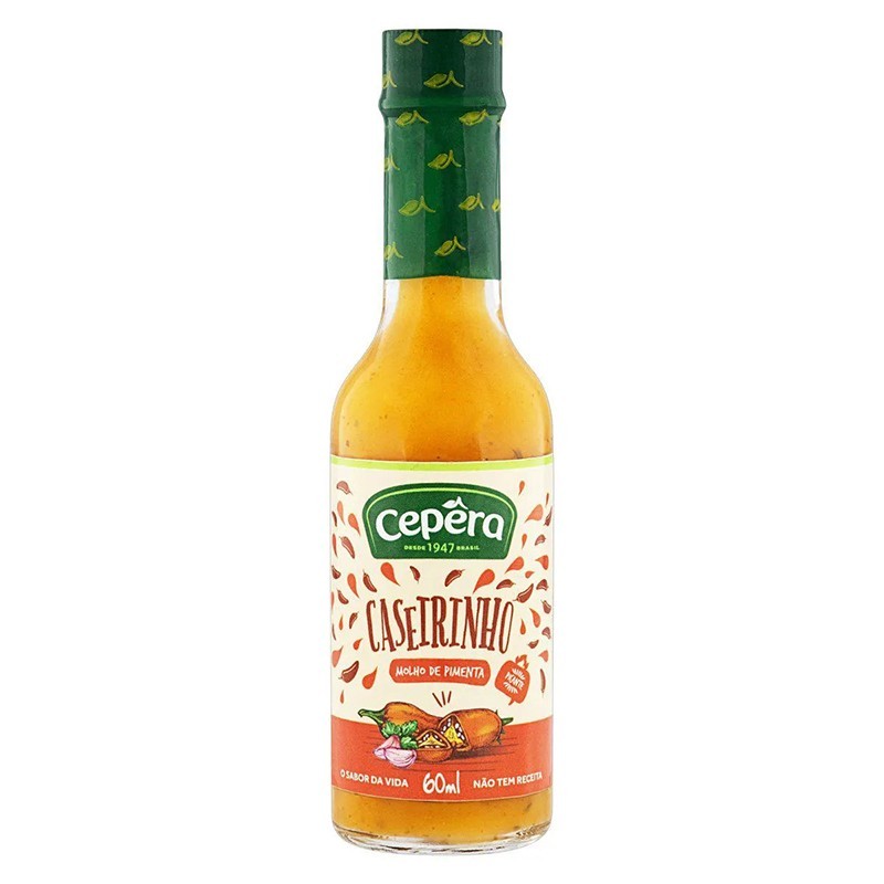 Cepera, Molho Pimenta Caseirinho 60ml
