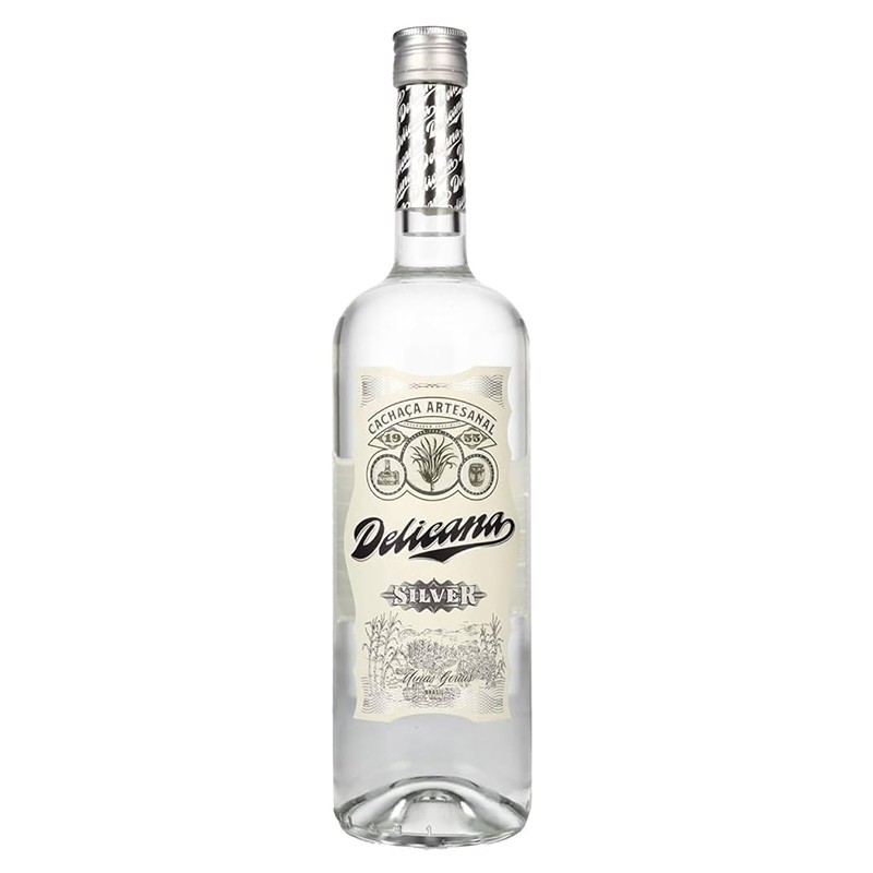 Delicana, Cachaca Silver 1l, 38% Vol