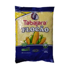 Flocao de Milho 500 g, Tabajara Produto não Transgenico - 100% Natural l MHD 16.12.2024