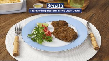  Receita de Filé Mignon Empanado com Biscoito Crea