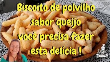  Biscoito de polvilho sabor queijo
