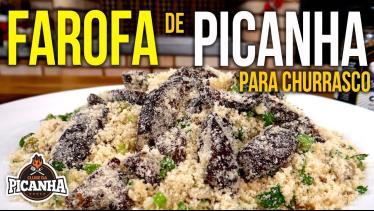 A MELHOR FAROFA DE PICANHA PARA CHURRASCO - CLUBE 
