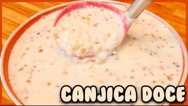  CANJICA TRADICIONAL CREMOSA COM AMENDOIM I Receit