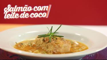 Salmão com Leite de Coco - Receitas SOCOCO