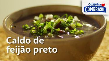 Caldo de feijão preto