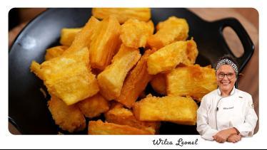 COMO FAZER MANDIOCA FRITA CROCANTE EM CASA, SEGRED