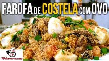  Como Fazer Farofa de Costela com Ovo - Tv Churras