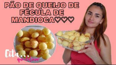 Como fazer PÃO DE QUEIJO com FÉCULA DE MANDIOCA |T