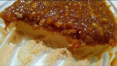 Sobremesa cremosa Banana com doce de leite