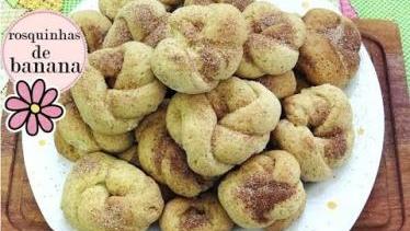  ROSQUINHA DE BANANA ASSADA