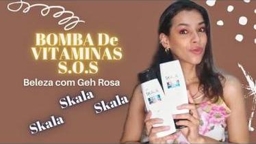 SKALA, Condicionador Bomba Vitaminas 325ml