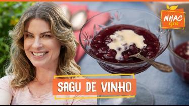 Sagu de vinho tinto com creme inglês: aprenda a fa