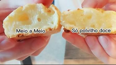  Polvilho doce ou polvilho azedo no pão de queijo,