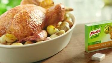 Frango Assado - Caldo Knorr de Galinha