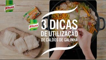 3 Dicas para usar os Caldos de Galinha Knorr – Rec