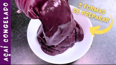 Sabor do Brasil! Como Preparar Açaí Congelado Perf