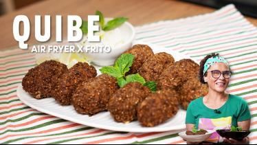 QUIBE FRITO OU NA AIR FRYER? VEJA COMO FAZER ESSA 