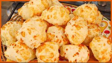 PÃO DE QUEIJO DE PADARIA I A MELHOR RECEITA I PRÁT