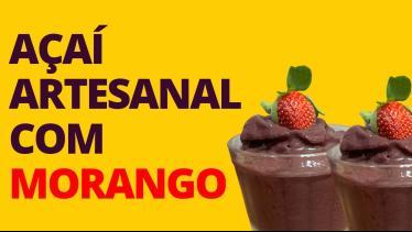  AÇAÍ ARTESANAL COM MORANGO