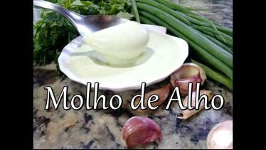  Molho de Alho para acompanhar churrasco e saladas