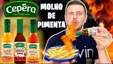  PROVAMOS ALGUNS MOLHOS DE PIMENTA BEM FORTES