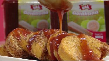  Rabanada Natalina com goiabada - Val Alimentos