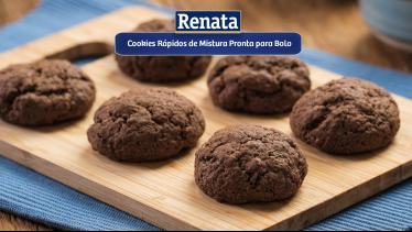  Receita de Cookies Rápidos de Mistura Pronta para