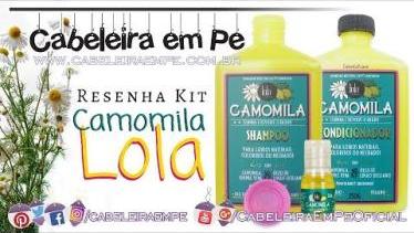 Kit Óleo, Condicionador e Shampoo de Camomila da L