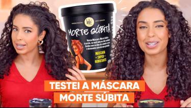  TESTEI A MÁSCARA MORTE SÚBITA DA LOLA COSMETICS |