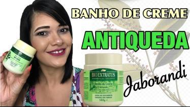 Banho de Creme ANTIQUEDA JABORANDI/Bio Extratus! 